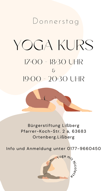 Yoga am Donnerstag